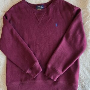 Polo by Ralph Lauren Men's Burgundy Sweater